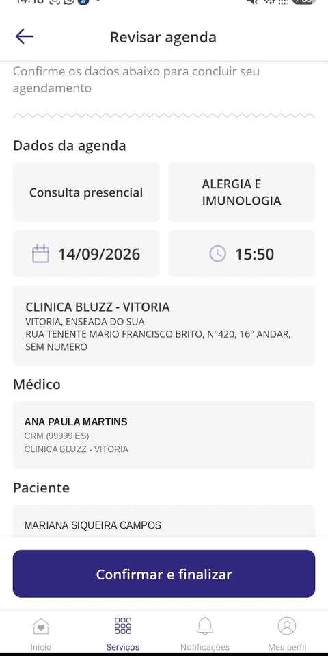 Revise antes de fechar