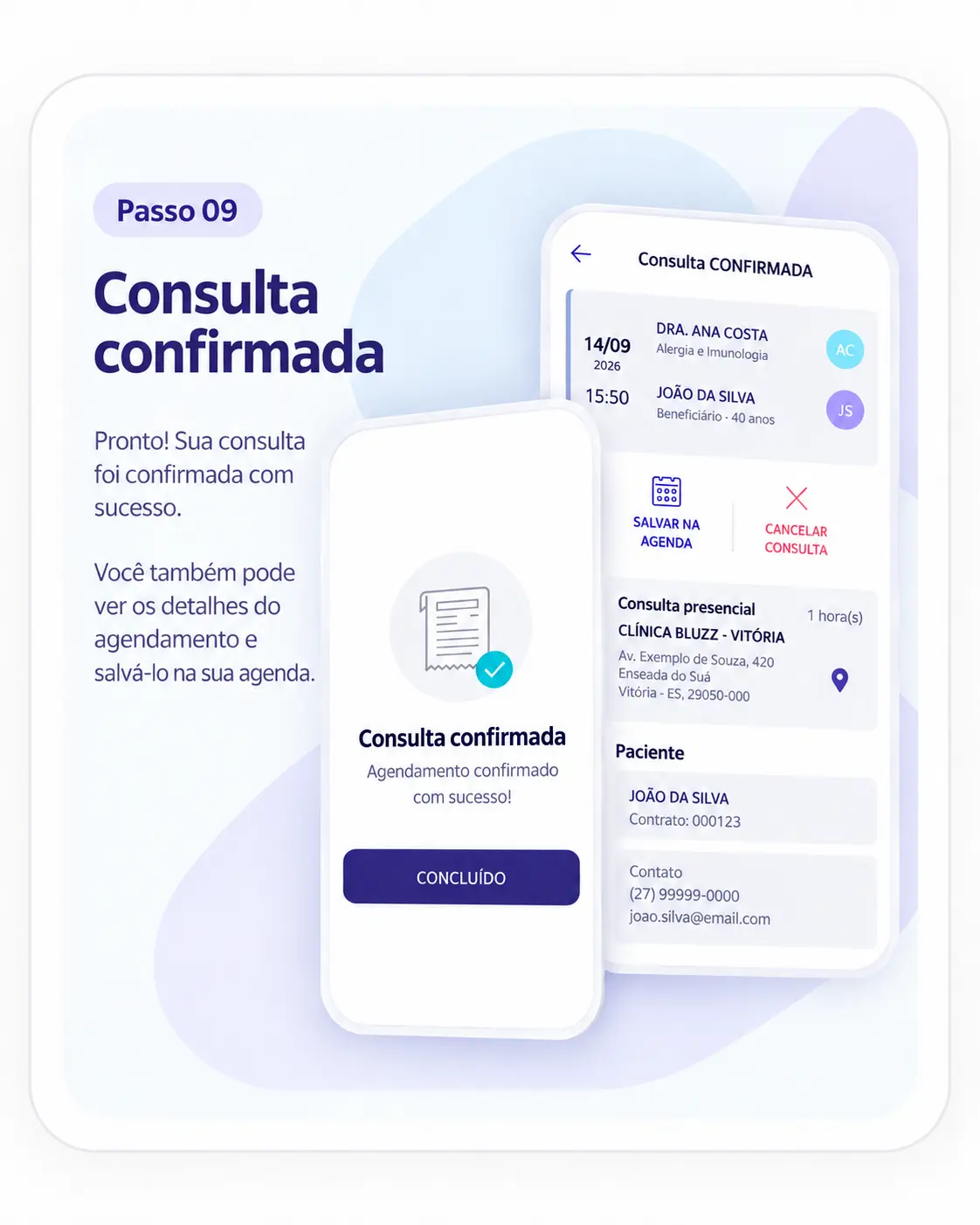 Consulta confirmada